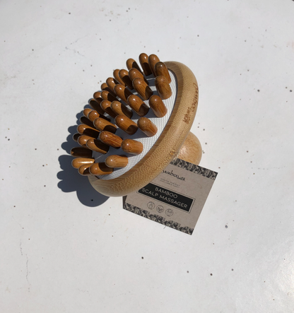 Bamboo Stimulating Scalp Massager | Hair Care Bestseller