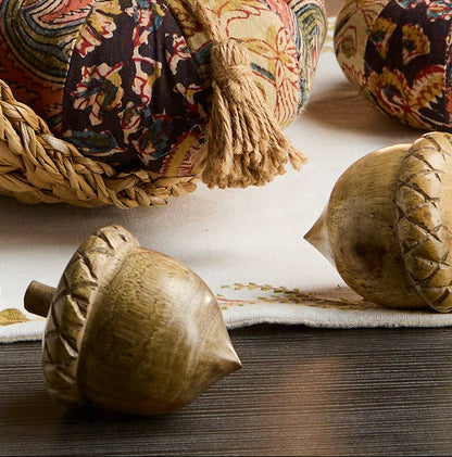 Wood Acorns