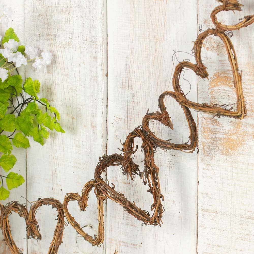 Hearts Grapevine Garland