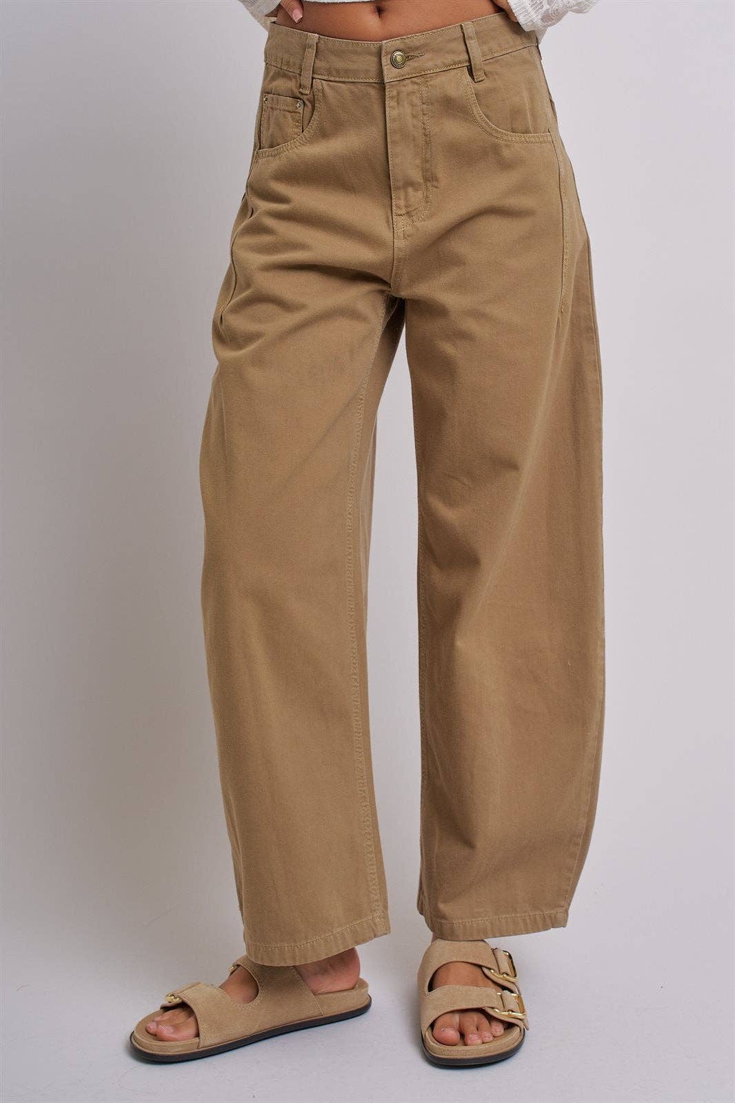 Barrel Leg Pants