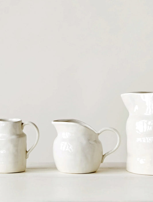 Stoneware Vintage Reproduction Pitcher