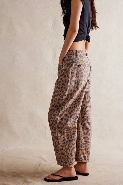 Leopard Jeans