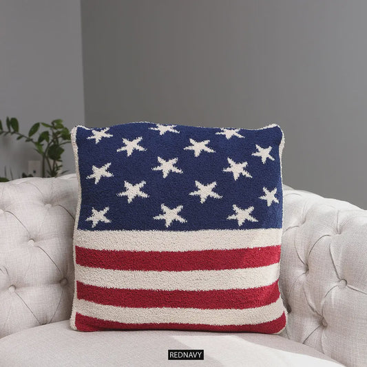 American Flag Soft Pillow