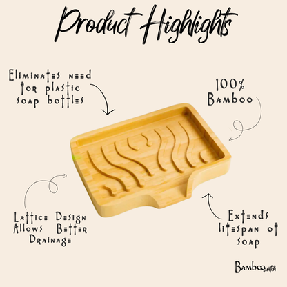 Bamboo Soap Lift | Wavy | Summer Bestseller