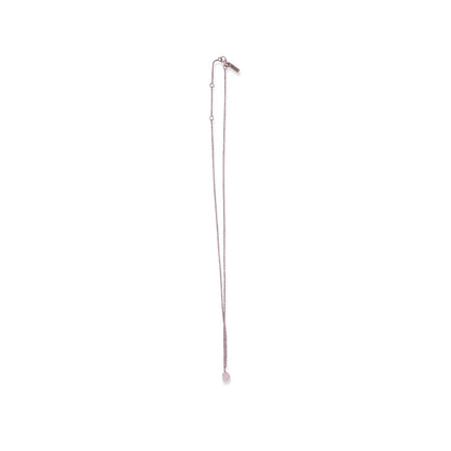 Raw Birthstone Necklace in Sterling Silver 18" + 2" extender