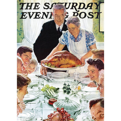 Saturday Evening Post - Freedom from Want 1000 Piece Puzzle