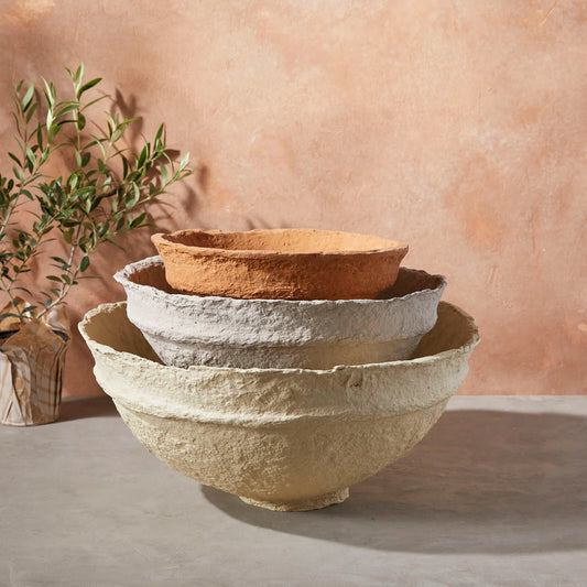 Koi Paper Mache Bowls