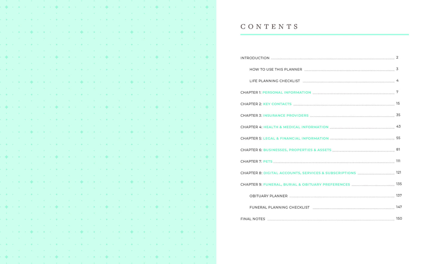 The Essential Estate Planner (End of Life Organizer)