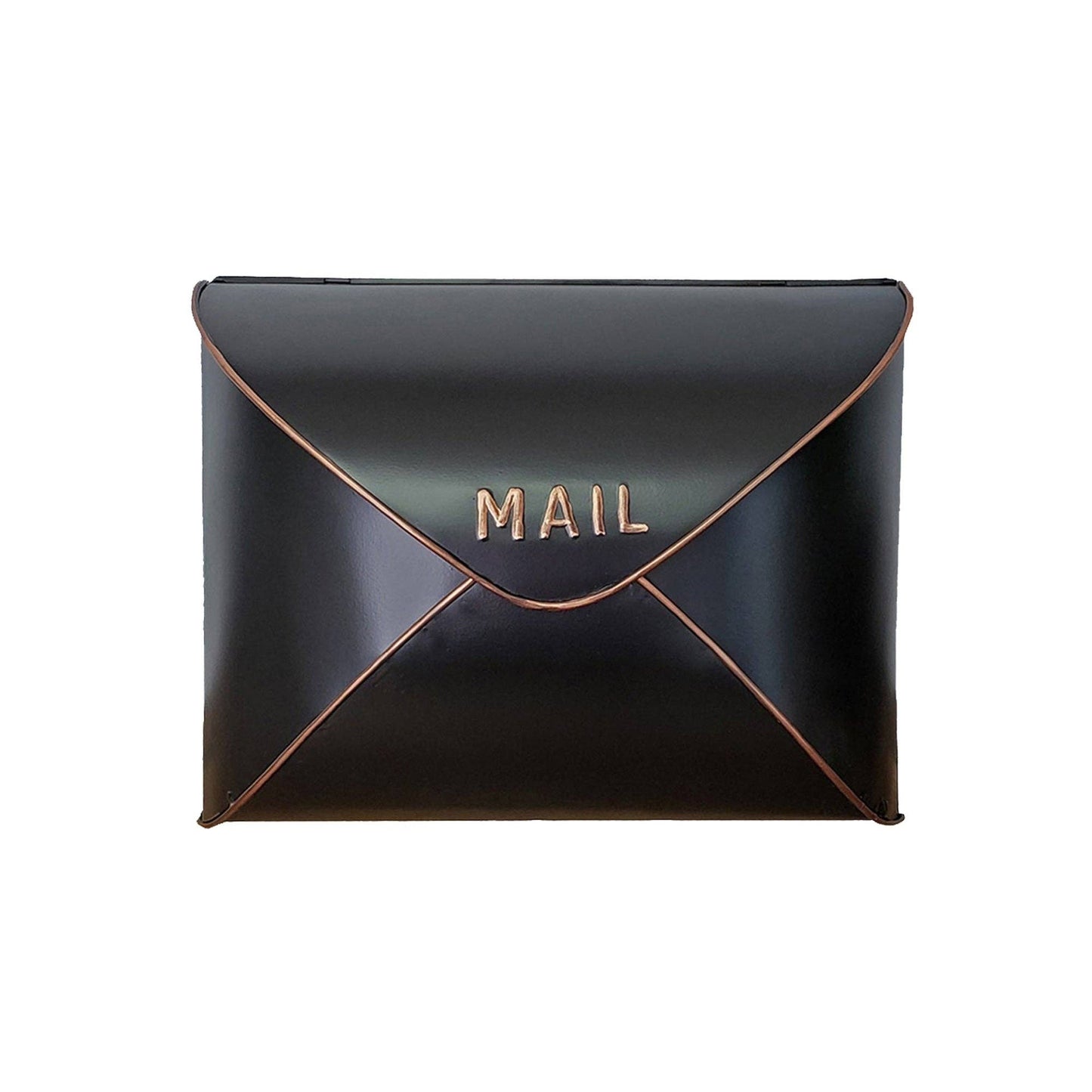 Envelope Mailbox BLK/CP, Small