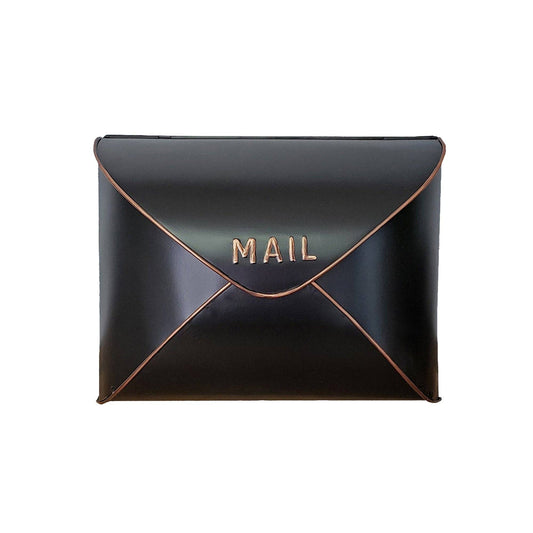Envelope Mailbox BLK/CP, Small