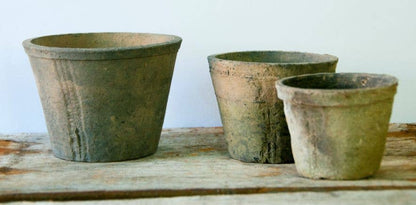 Terracotta farm pots