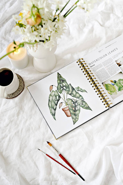 How-to Watercolor Book
