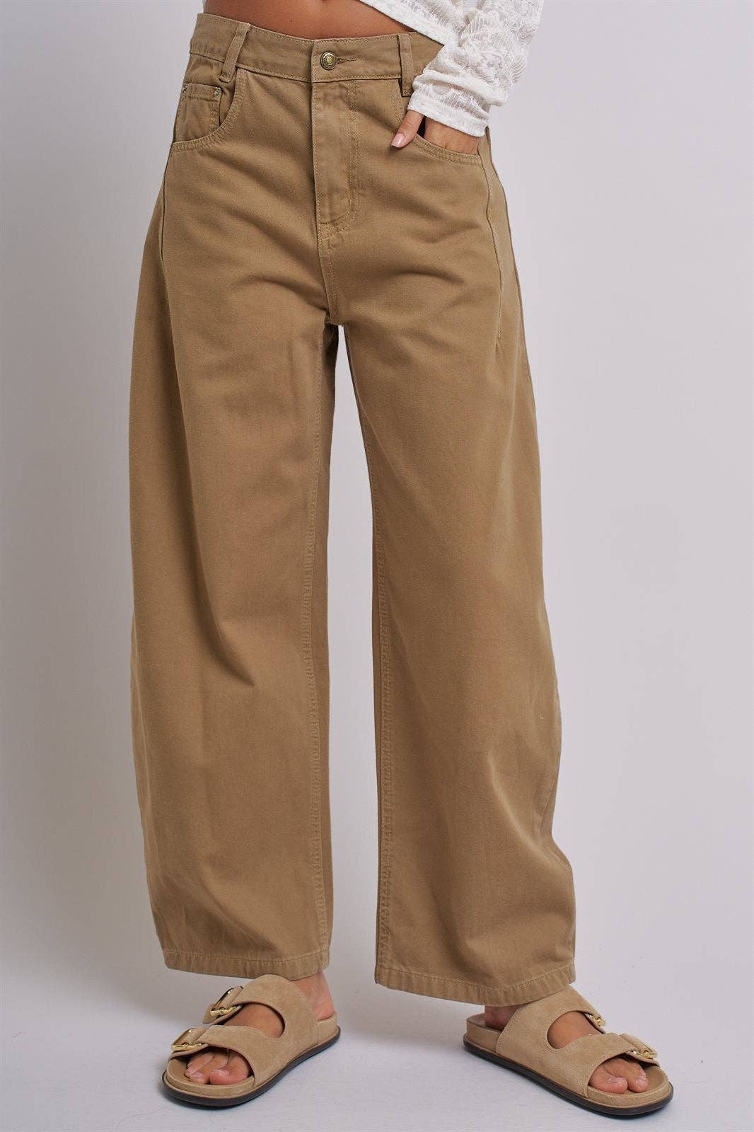 Barrel Leg Pants