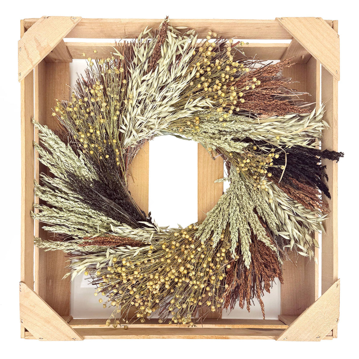 Autumn Grains Wreath