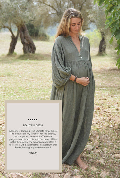 The Bonita Dress - Fern
