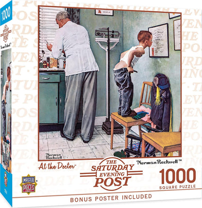 Saturday Evening Post - At the Doctor  Puzzle