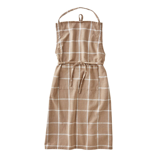 Slub Apron|Beige