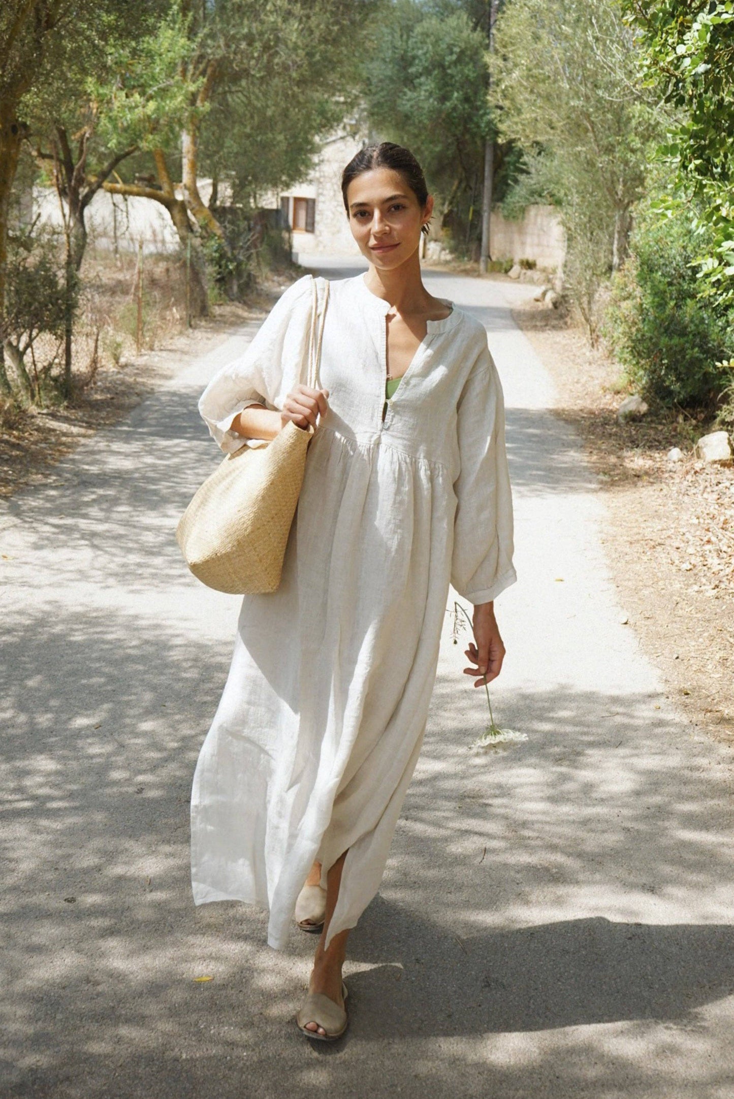 The Bonita Dress - Moon