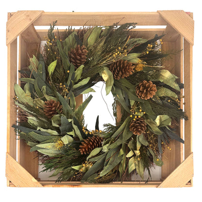Golden Forest Wreath