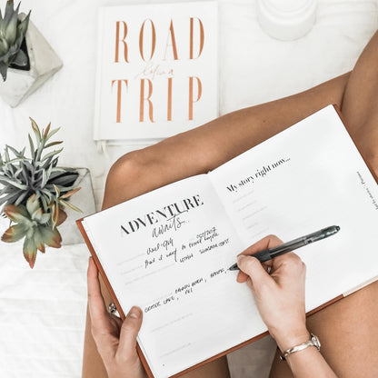 Life’S A Road Trip - White