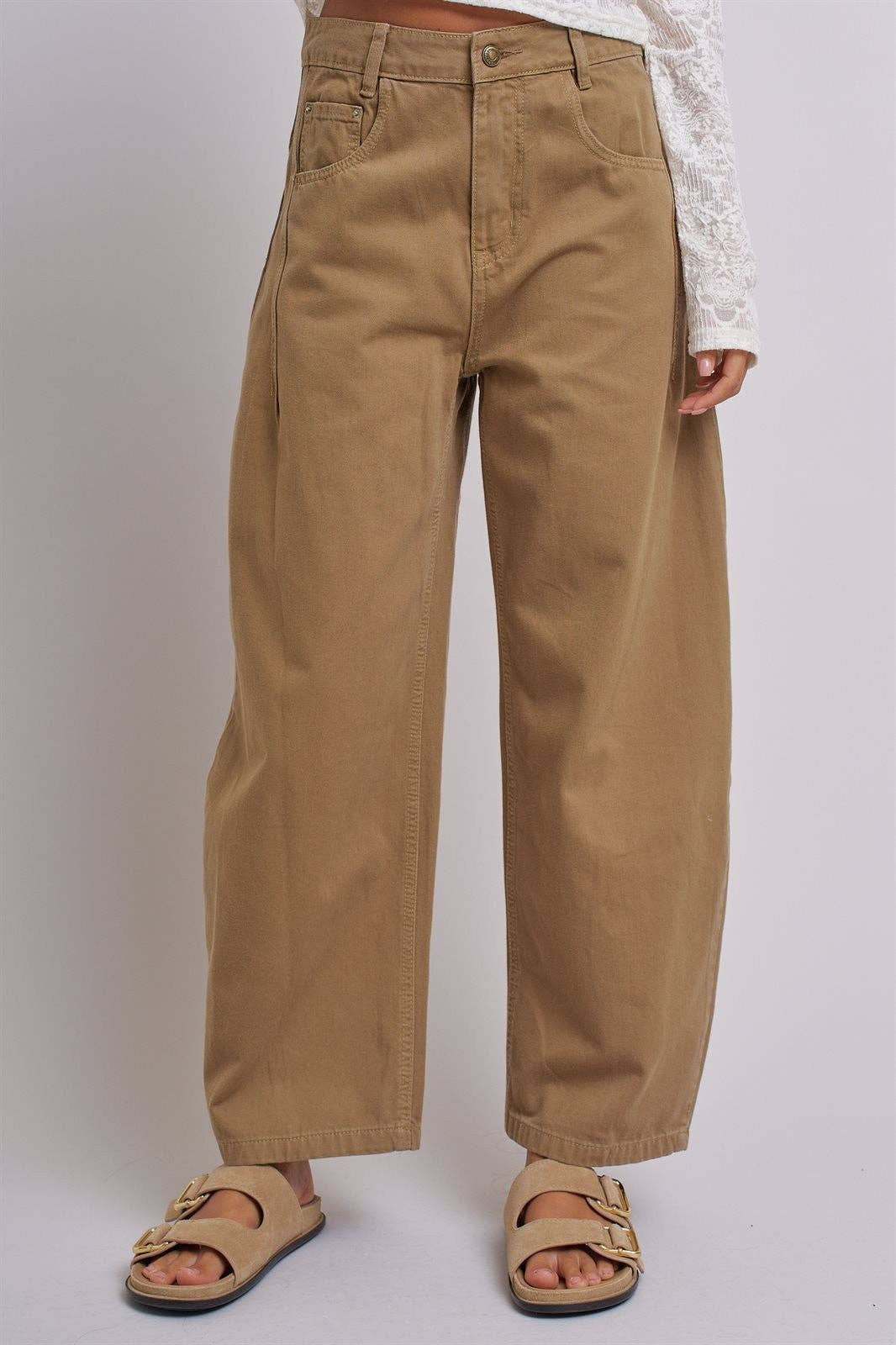 Barrel Leg Pants