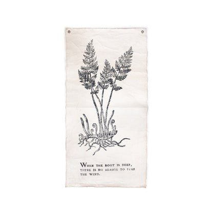 Handmade Botanical Wall Tarp