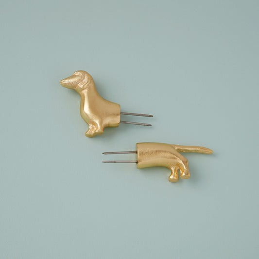 Gold Corn Holders