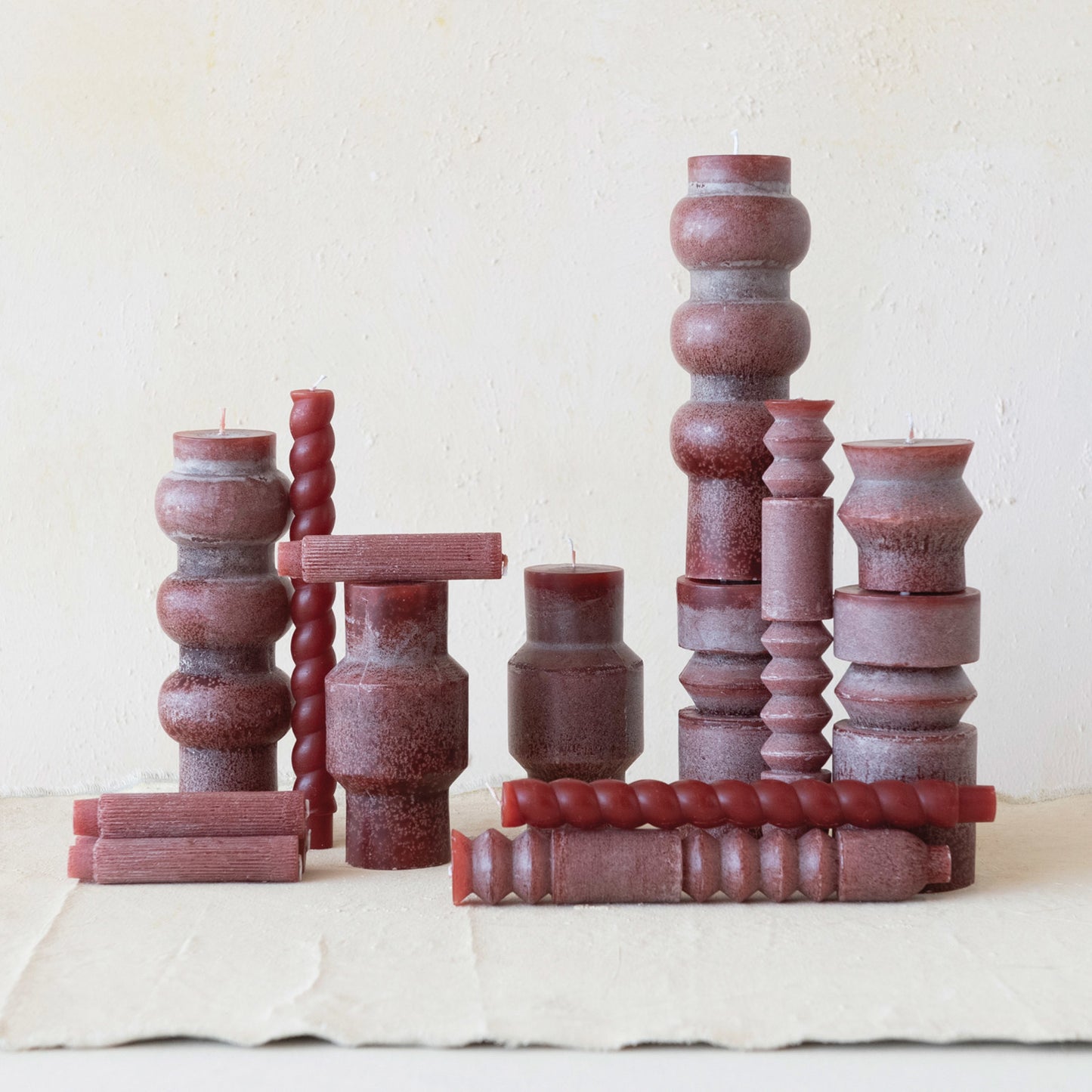 Totem Taper Candle