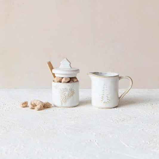 Creamer & Sugar Pot