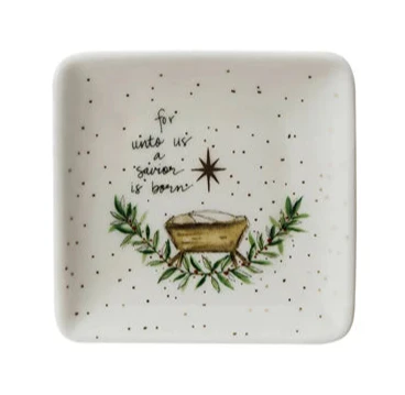 Dish w/ Saying