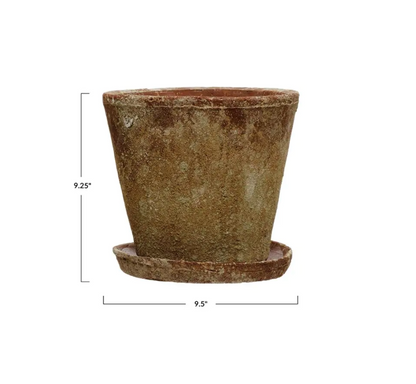 Planter w/ Saucer