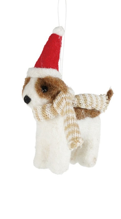 Felt Dog Ornament
