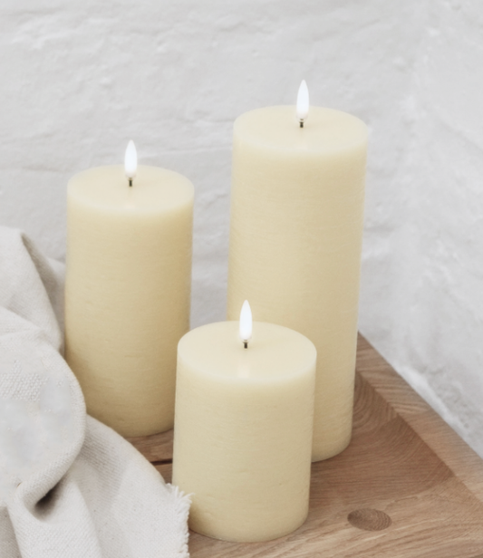 Flameless Pillar Candles