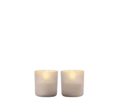 Flameless Glass Candles