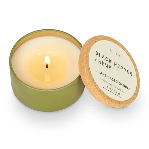 Black Pepper & Hemp Tin