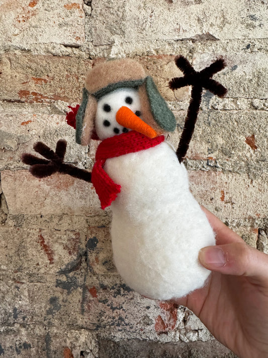 Felt Snowman