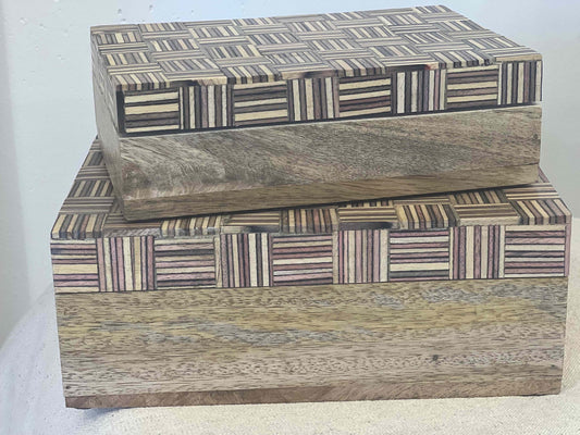 Wood Box - Travel Collection