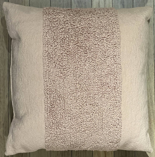 Cotton Pink Pillow 18 X 18