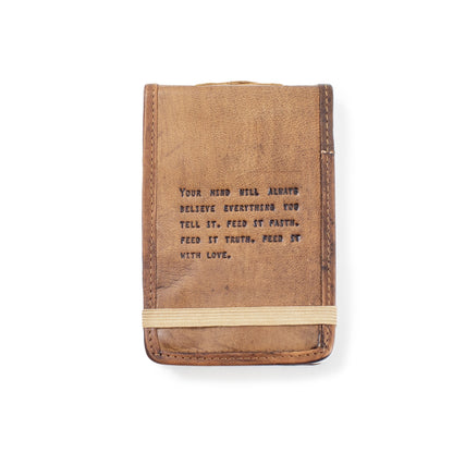 Mini Journal w/ Quote