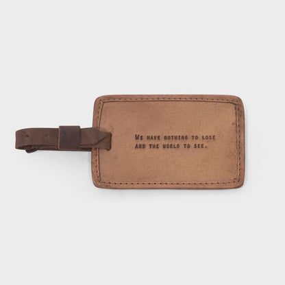 Luggage Tag w/ Quote