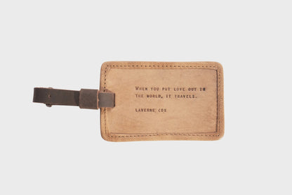 Luggage Tag w/ Quote