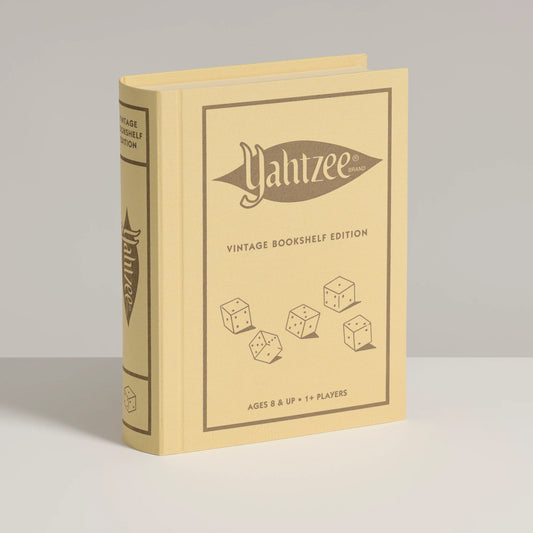 Yahtzee Vintage Bookshelf Edition