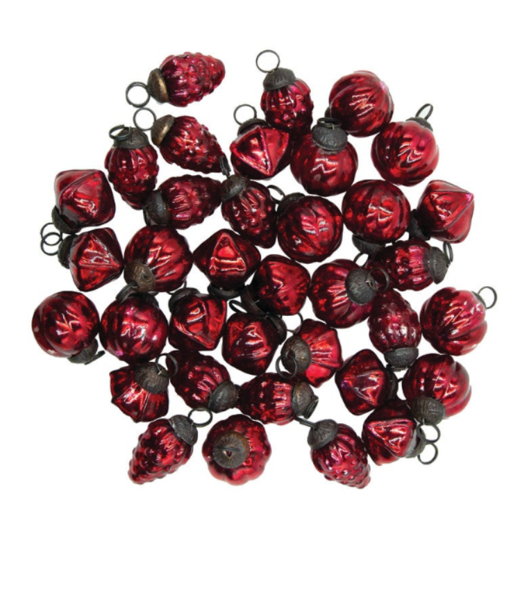 Mercury Glass Ornaments