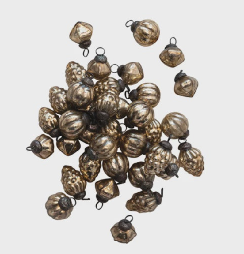 Mercury Glass Ornaments