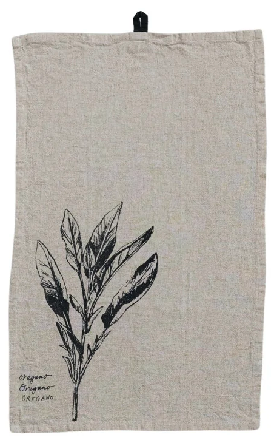 Tea Towel w/ Herb