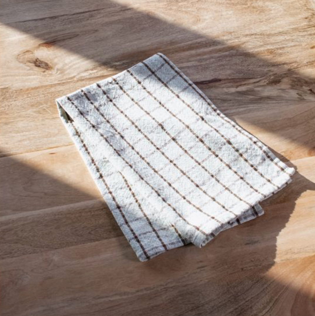 Check Tea towel