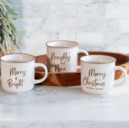 Holiday Phrase Mug