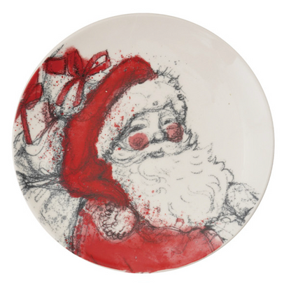 Dish w/ Santa