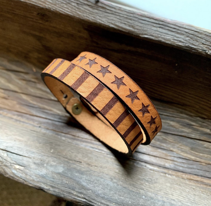 Thin Leather Bracelet
