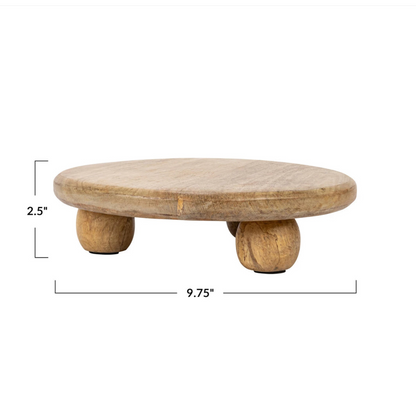 Wood Pedestal